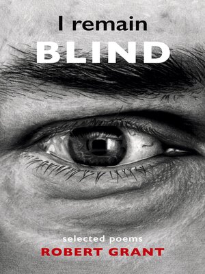 cover image of I remain blind